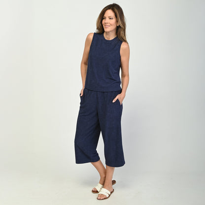 Christopher & Banks Relaxed Restyled Terry Tank