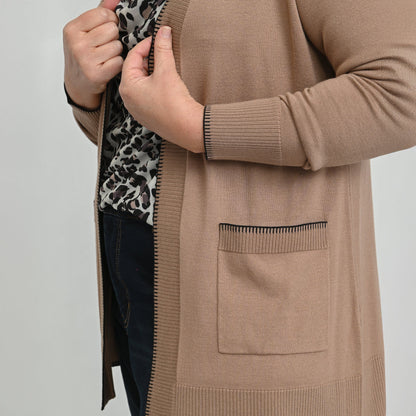 Christopher & Banks Whipstitch Detail Cardigan