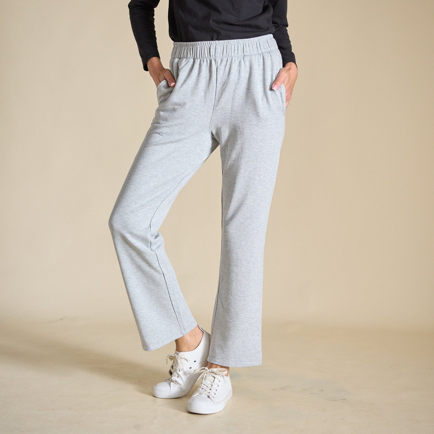 Christopher & Banks Relaxed Restyled Pull On Straight Leg Pant