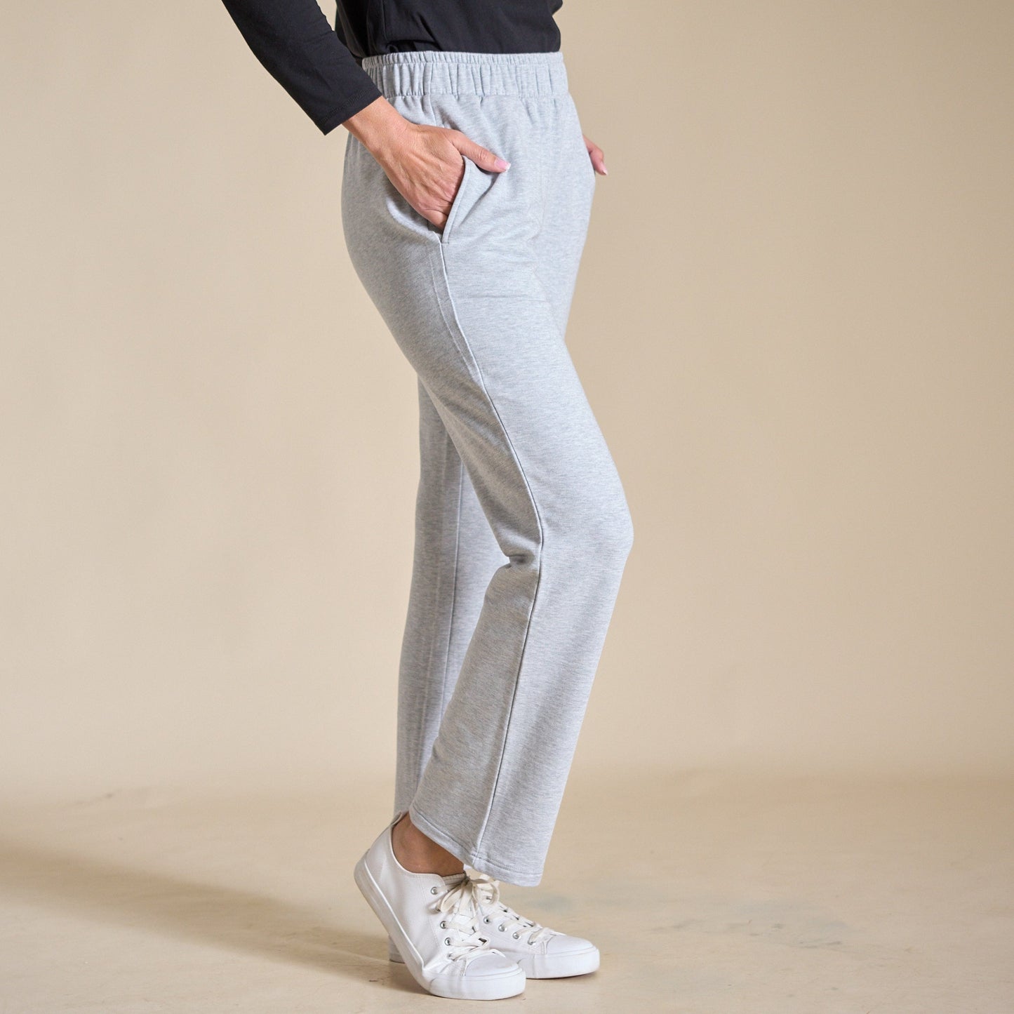 Christopher & Banks Relaxed Restyled Pull On Straight Leg Pant