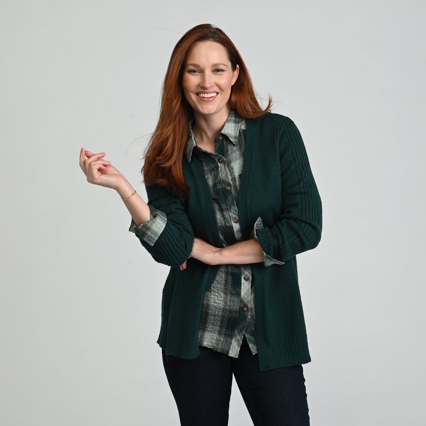 Christopher & Banks Open Front Cardigan