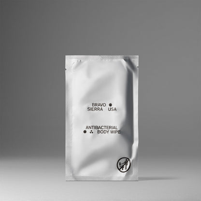 Bravo Sierra Antibacterial Body Wipes 10ct