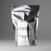 Bravo Sierra Antibacterial Body Wipes 10ct
