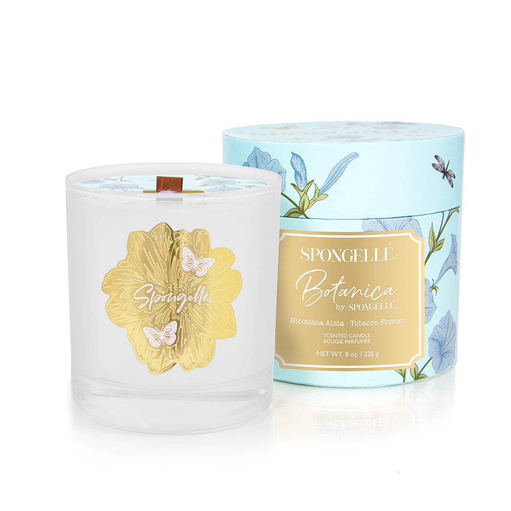 Spongellé Botanica Tobacco Flower Candle 8oz