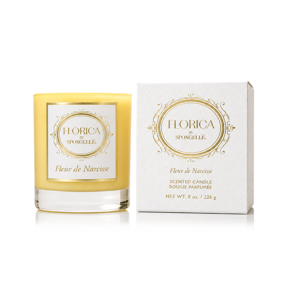 Spongellé Florica Fleur de Narcisse Candle 8oz