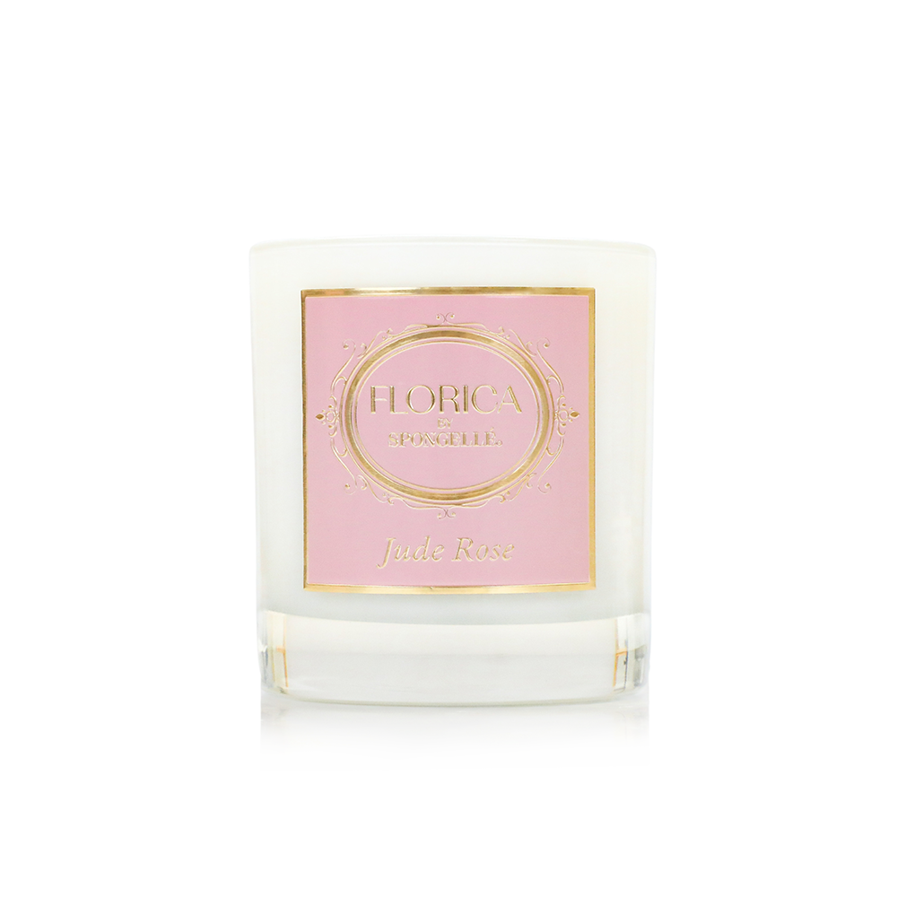 Spongellé Florica Jude Rose Candle 8oz