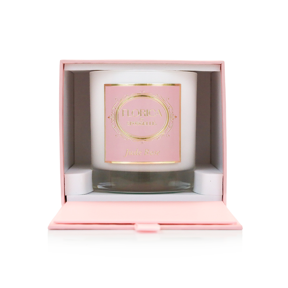Spongellé Florica Jude Rose Candle 8oz