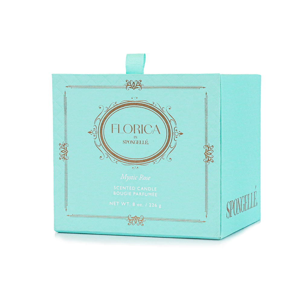 Spongellé Florica Mystic Rose Candle 8oz