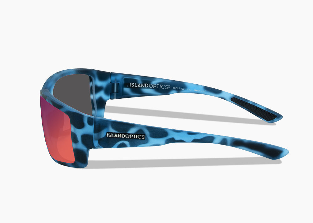 Island Optics 60mm Angler Polarized Sunglasses