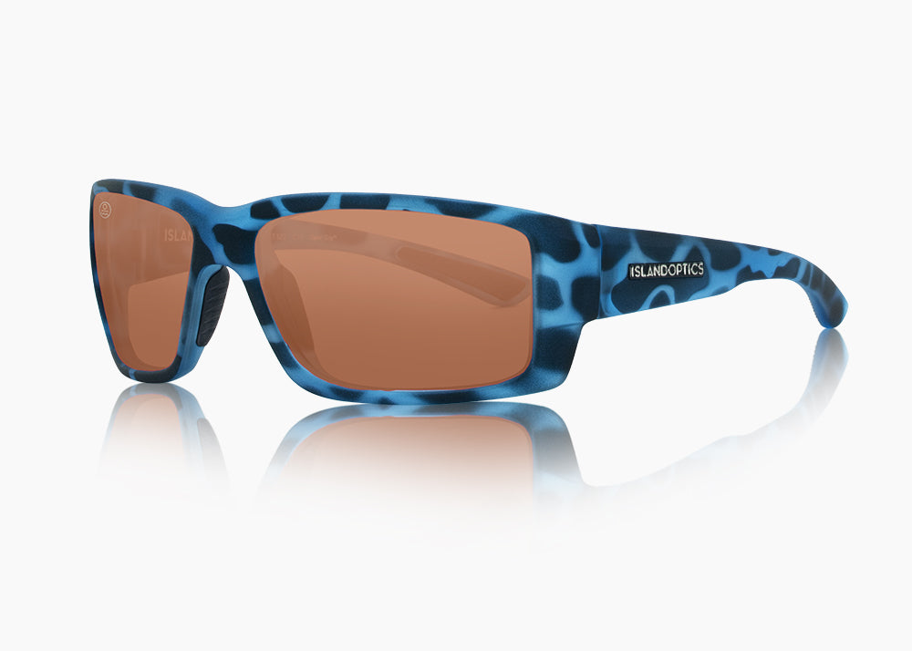 Island Optics 60mm Angler Polarized Sunglasses