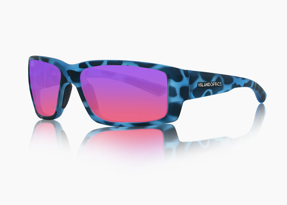 Island Optics 60mm Angler Polarized Sunglasses