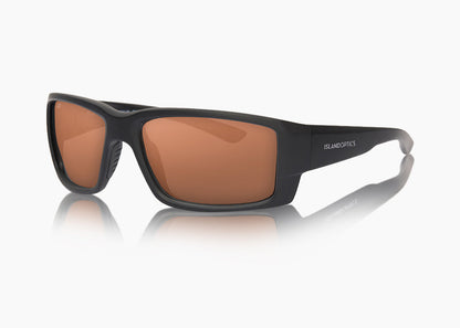 Island Optics 60mm Angler Polarized Sunglasses