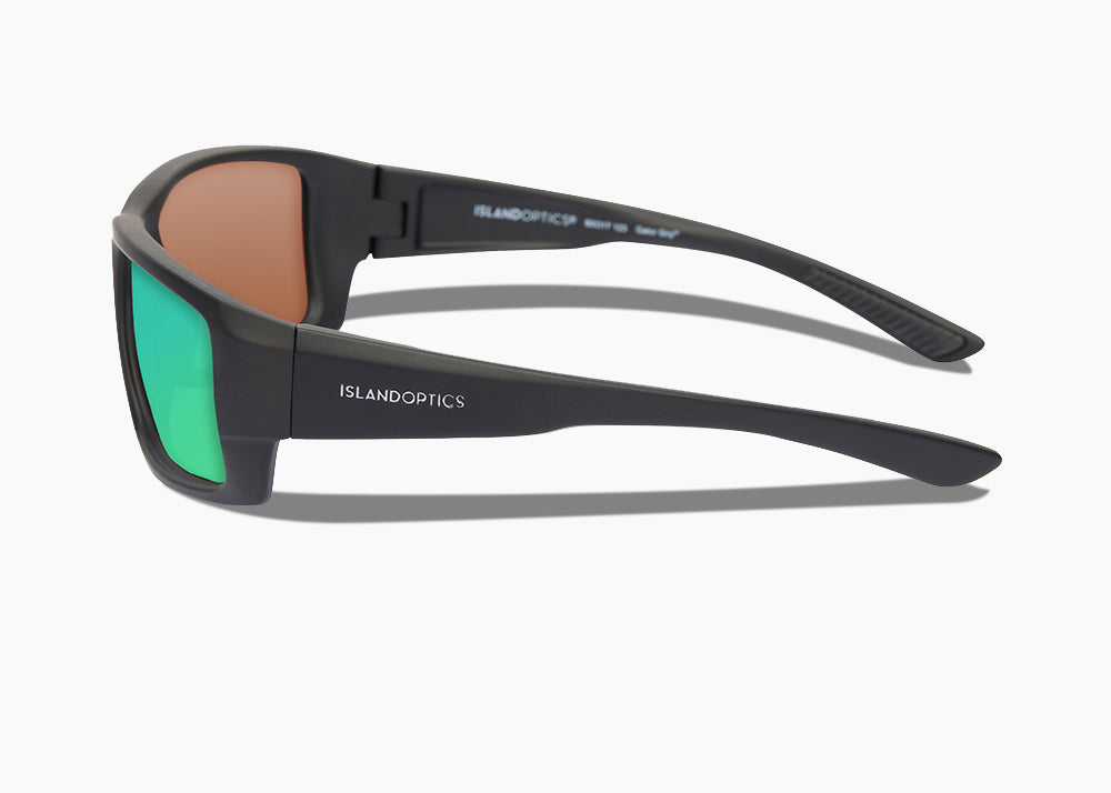 Island Optics 60mm Angler Polarized Sunglasses