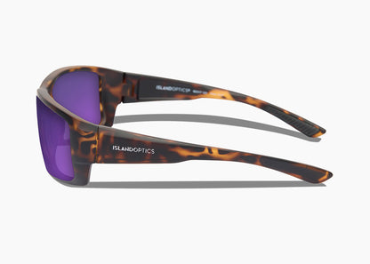 Island Optics 60mm Angler Polarized Sunglasses