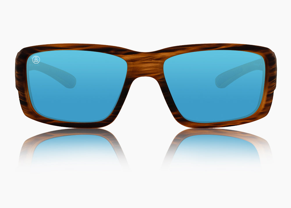 Island Optics 60mm Angler Polarized Sunglasses
