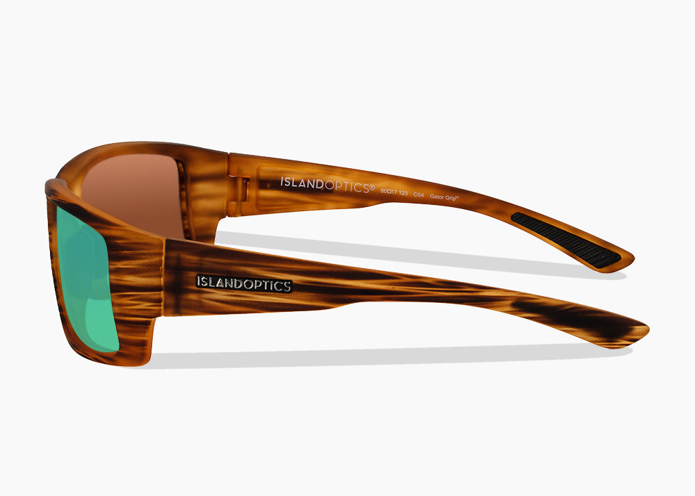 Island Optics 60mm Angler Polarized Sunglasses