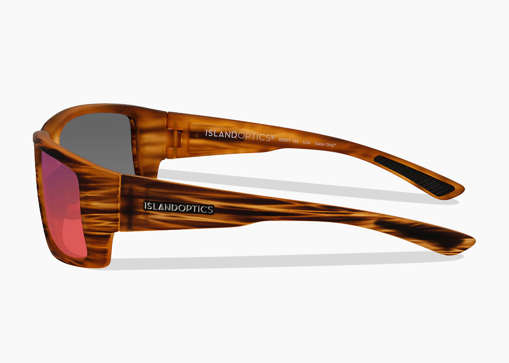 Island Optics 60mm Angler Polarized Sunglasses