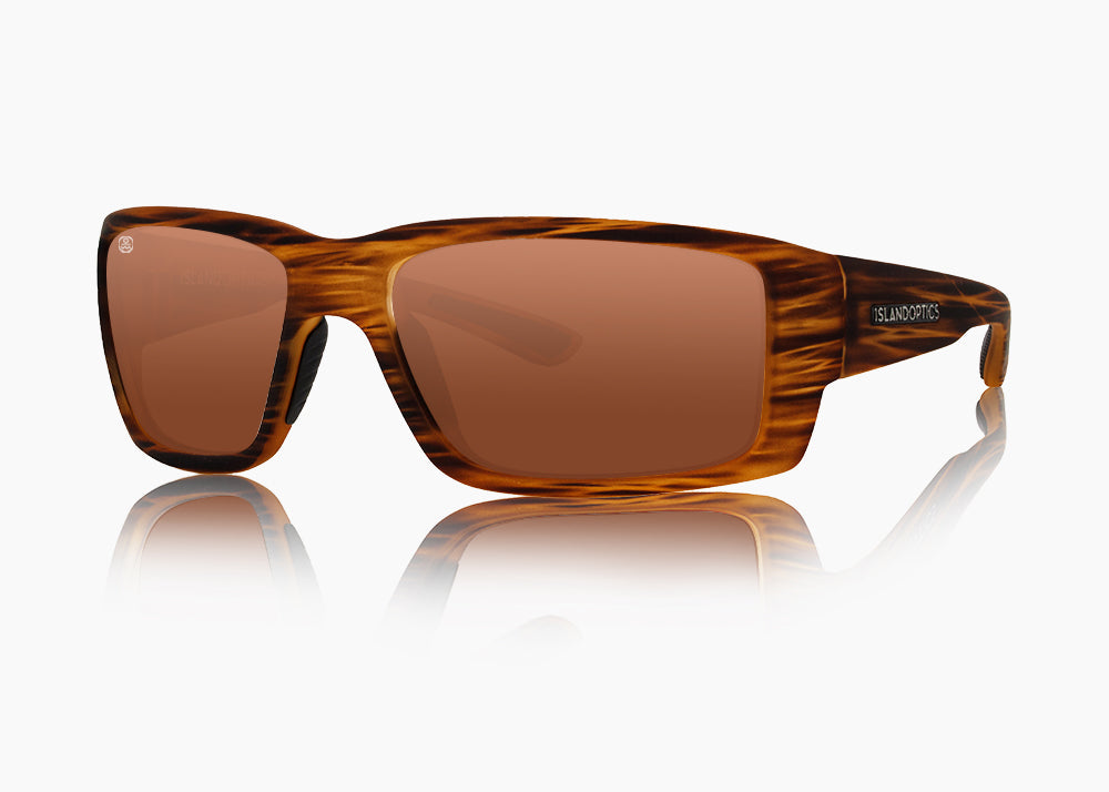 Island Optics 60mm Angler Polarized Sunglasses