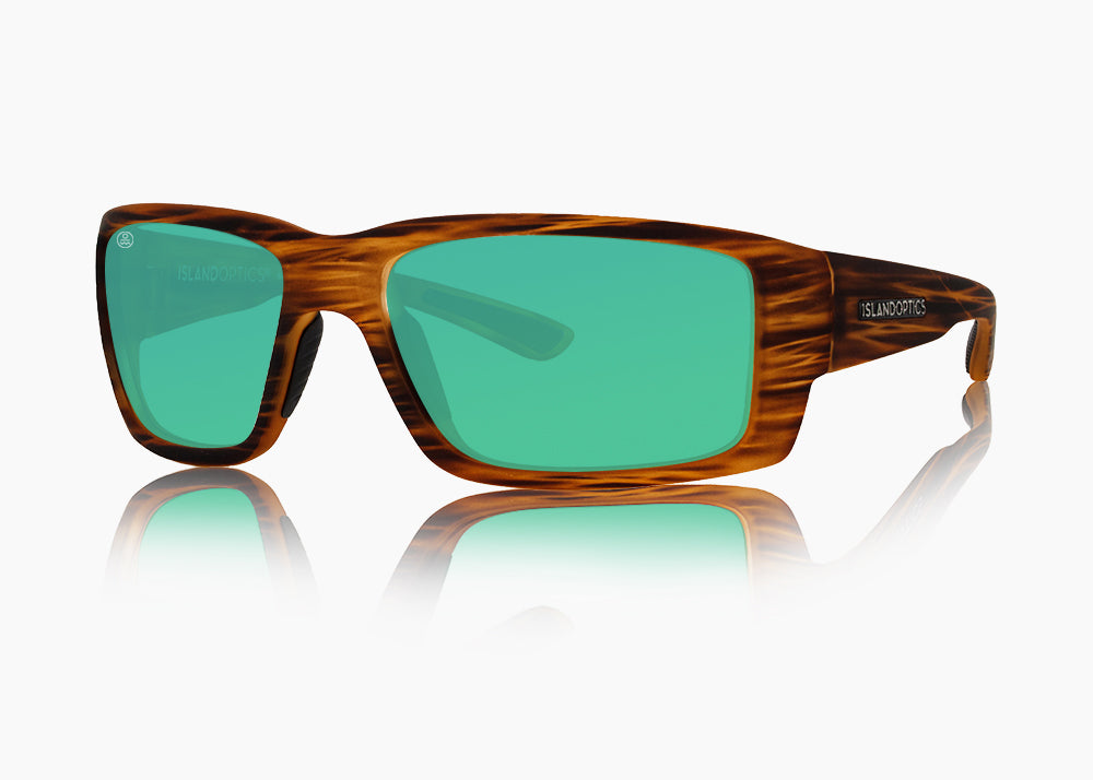 Island Optics 60mm Angler Polarized Sunglasses