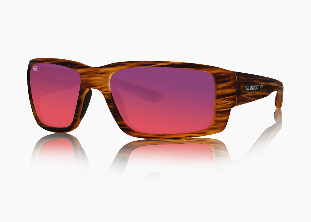 Island Optics 60mm Angler Polarized Sunglasses