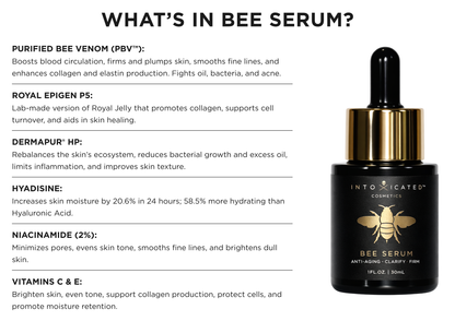 Intoxicated Cosmetics Anti-Aging Bee Venom Mini Face Serum