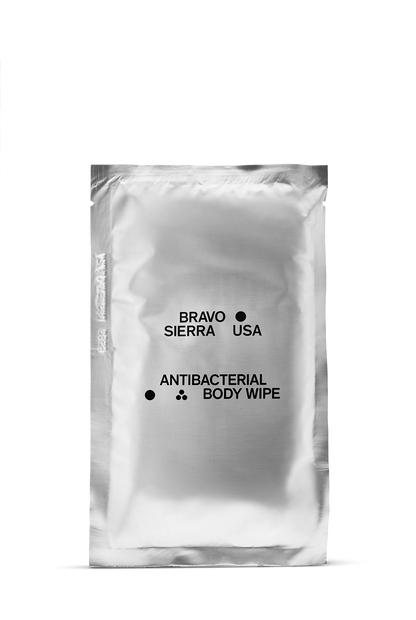 Bravo Sierra Antibacterial Body Wipes 10ct
