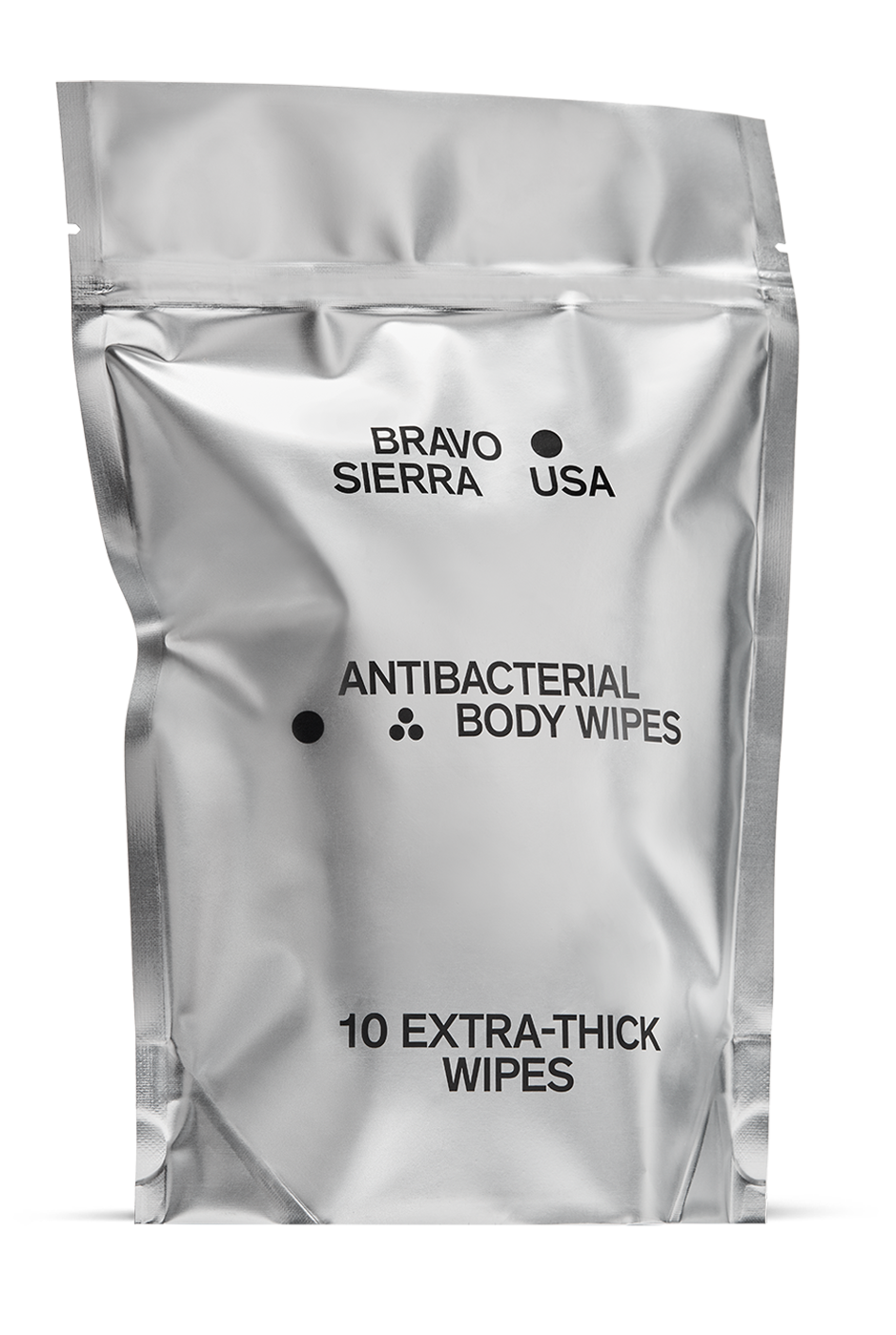 Bravo Sierra Antibacterial Body Wipes 10ct