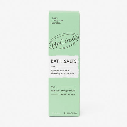UpCircle Bath Salts with Epsom, Sea and Himalayan Pink Salt