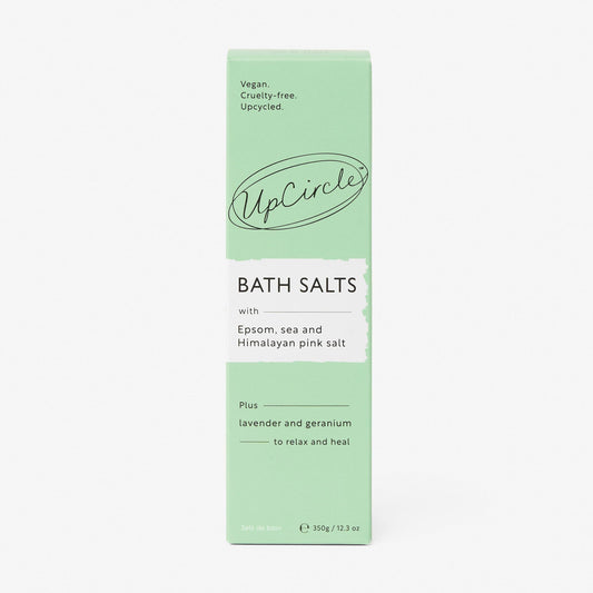 UpCircle Bath Salts with Epsom, Sea and Himalayan Pink Salt