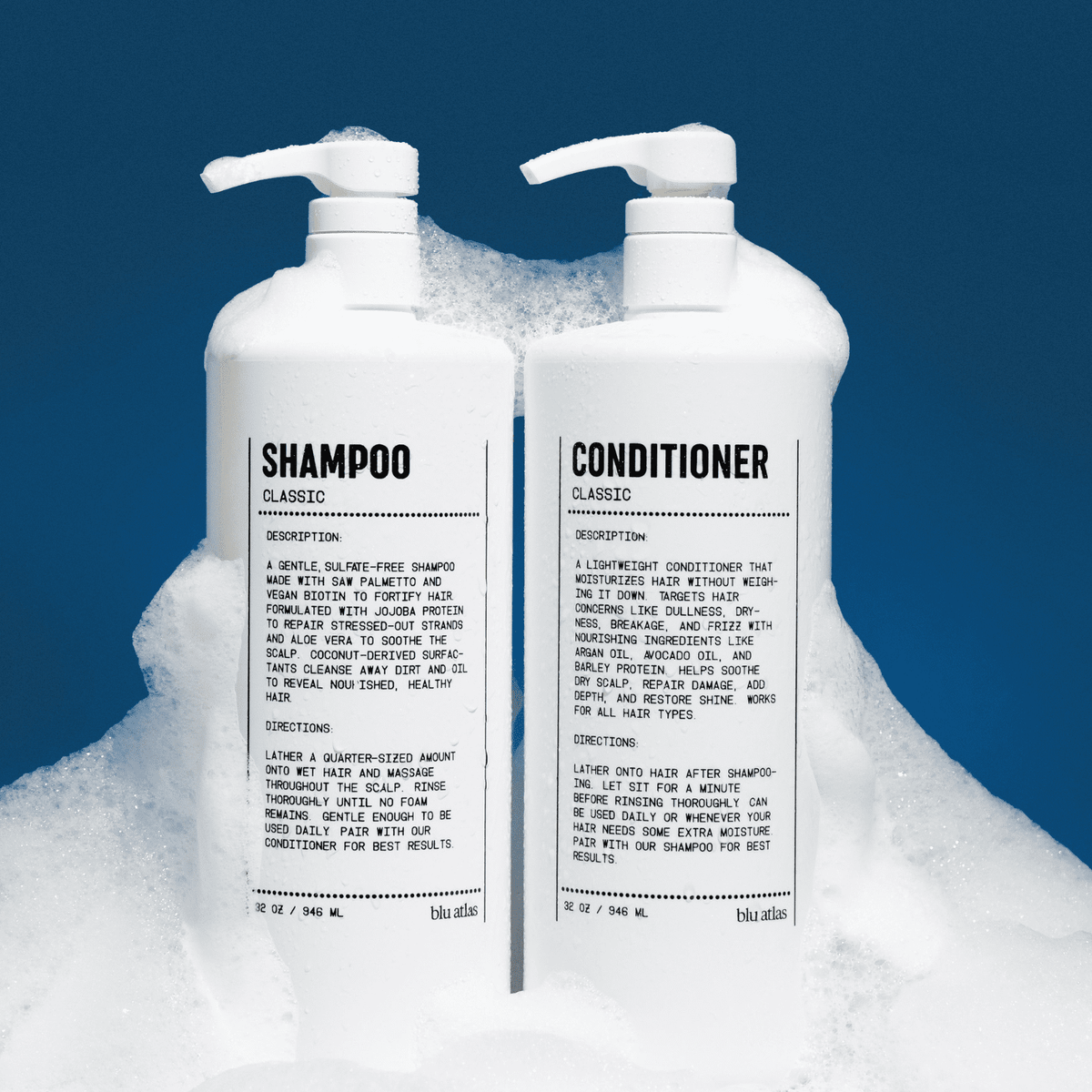 Blu Atlas Men's Natural Shampoo