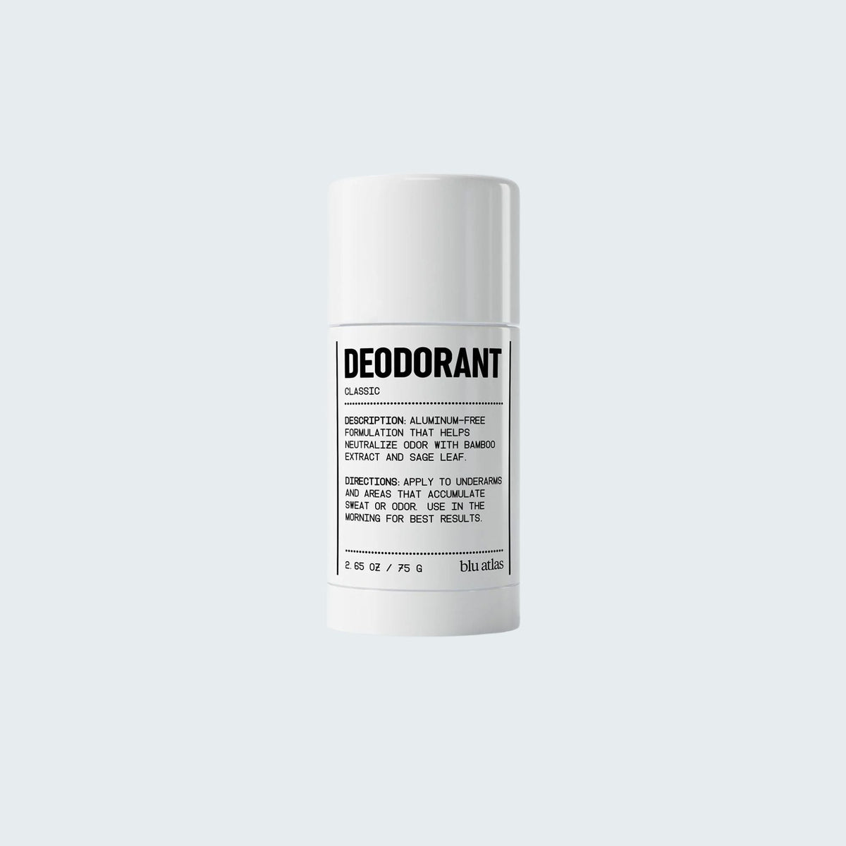 Blu Atlas Men's 48-Hour Natural Deodorant