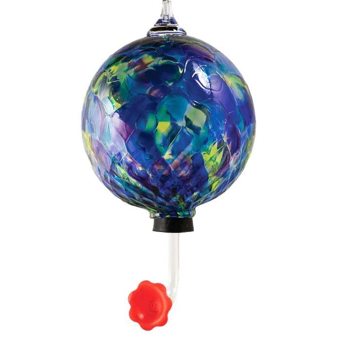 Glass Eye Studio Handblown Glass Bird Feeder
