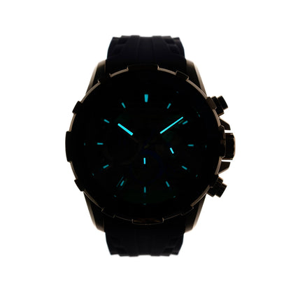 Cobalt Men's 51mm Airborne Quartz Chronograph Silicone Strap Watch - Blue