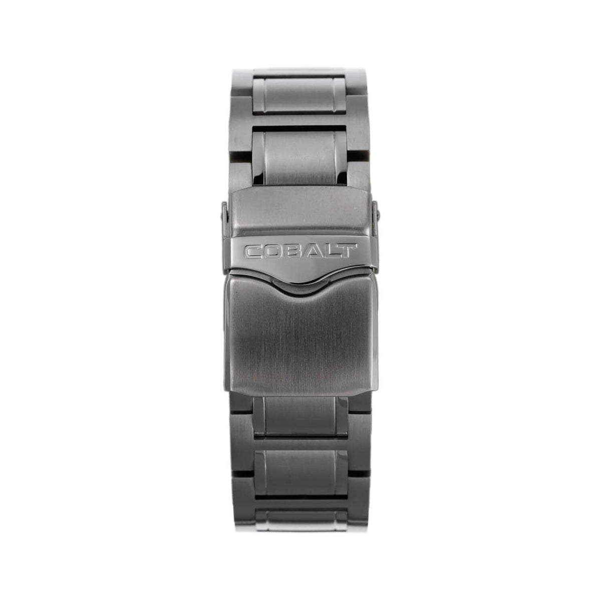 Cobalt Men's 52mm Fierce Quartz Chronograph Bracelet Watch - Gunmetal