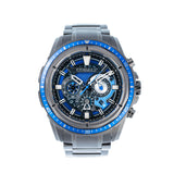 Cobalt Men's 52mm Fierce Quartz Chronograph Bracelet Watch - Gunmetal