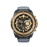 Cobalt Men's 52mm Fierce Quartz Chronograph Bracelet Watch - Black