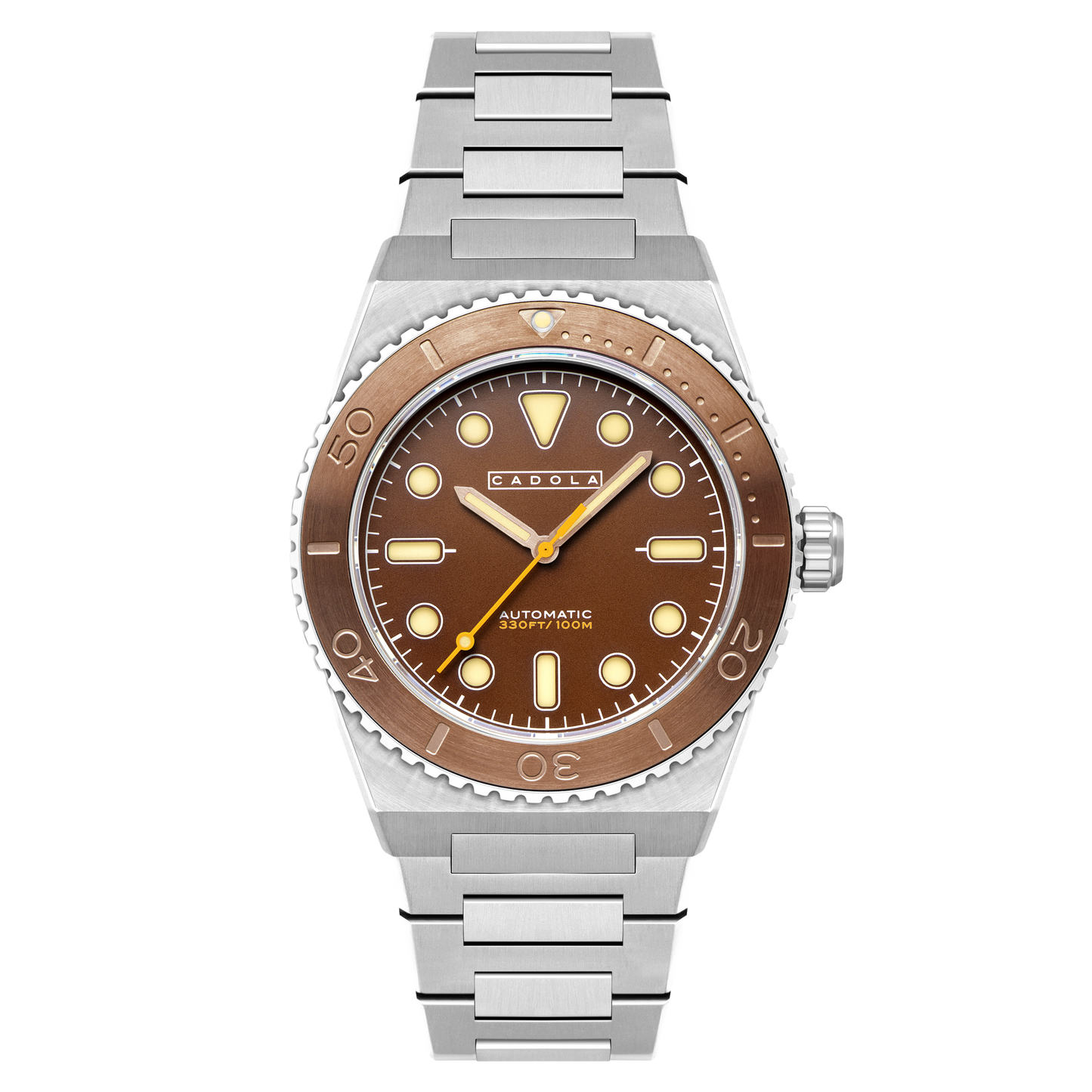 Cadola Men's 44mm Farina Automatic Bracelet Watch