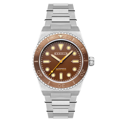 Cadola Men's 44mm Farina Automatic Bracelet Watch