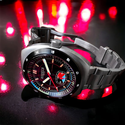 Cadola Men's 42mm Giulia Meca Quartz 24 Hour Subdial Bracelet Watch