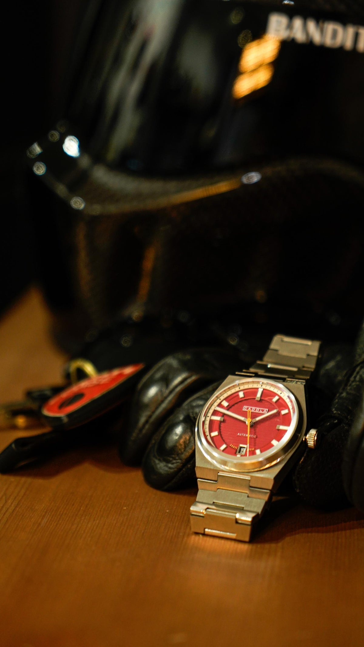 Cadola 41mm Men's Lydden Hill Automatic Date Bracelet Watch