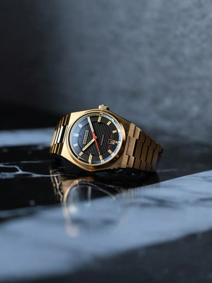 Cadola Men's 41mm Lydden Hill Automatic Goldtone Bracelet Watch