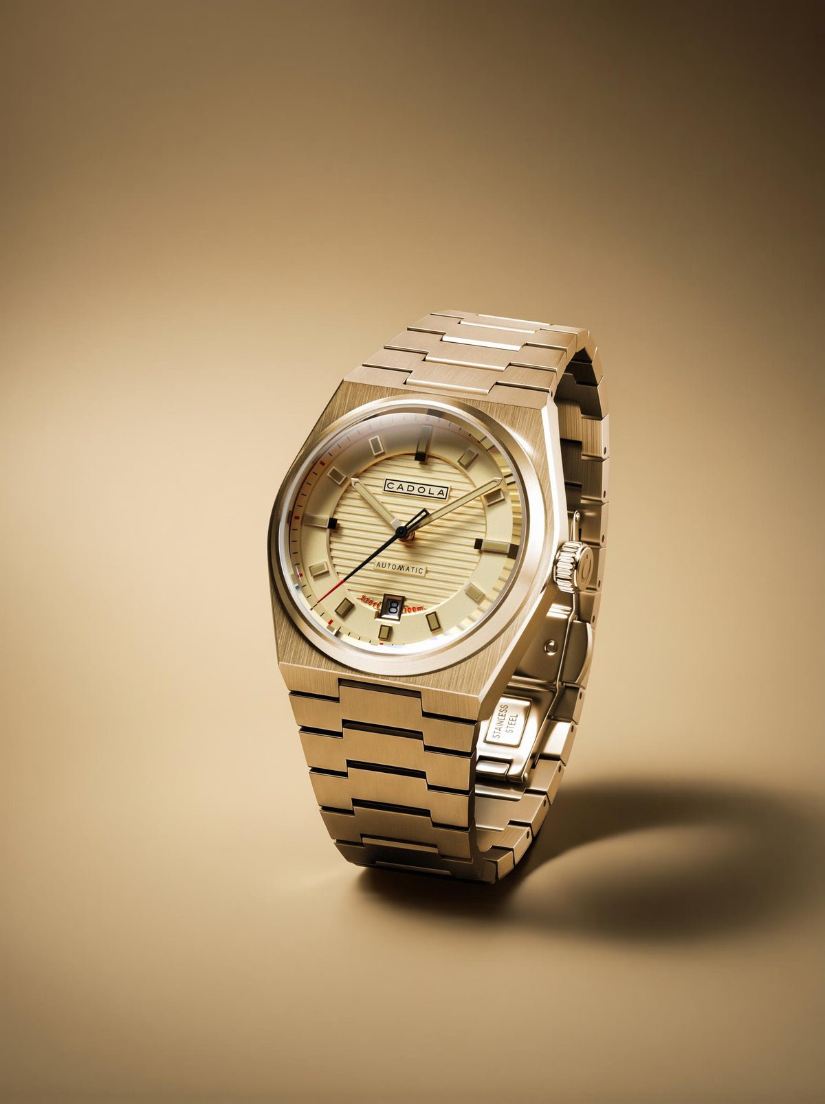 Cadola 41mm Men's Lydden Hill Automatic Date Bracelet Watch