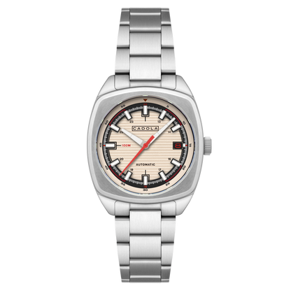 Cadola Men's 38mm Buxton Automatic Stainless Steel Bracelet Watch