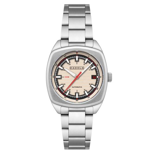 Cadola Men's 38mm Buxton Automatic Stainless Steel Bracelet Watch