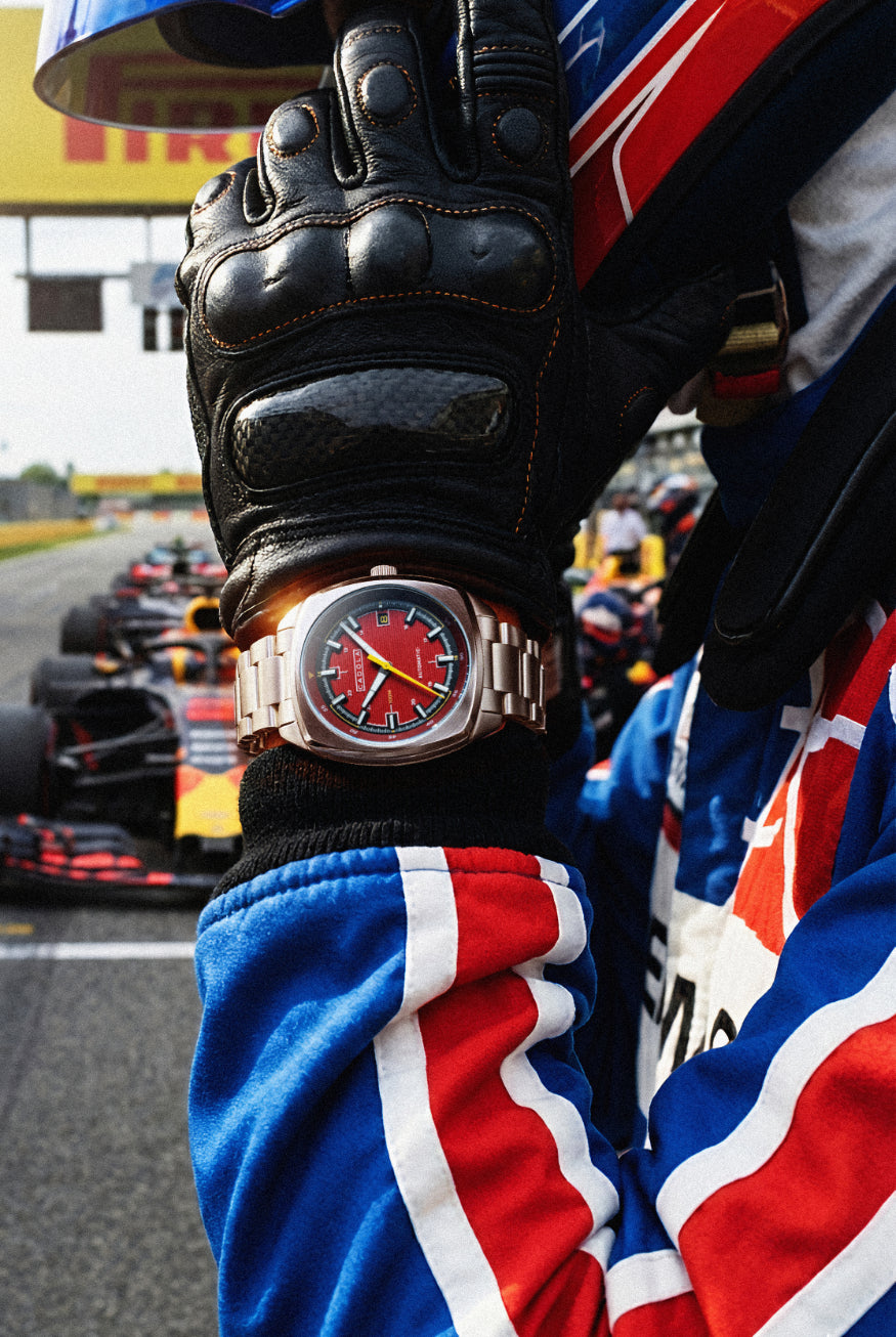 Cadola Men's 38mm Buxton Automatic Stainless Steel Bracelet Watch