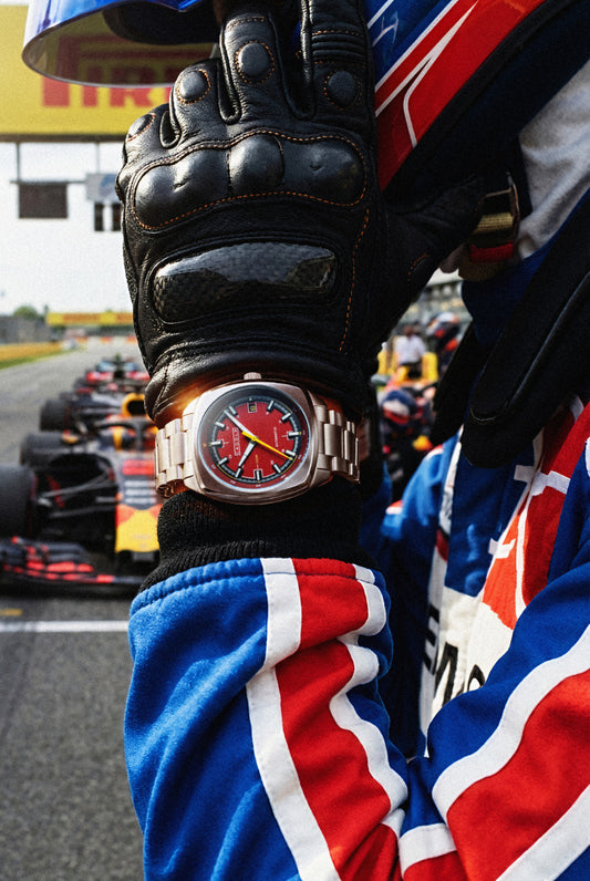 Cadola Men's 38mm Buxton Automatic Stainless Steel Bracelet Watch