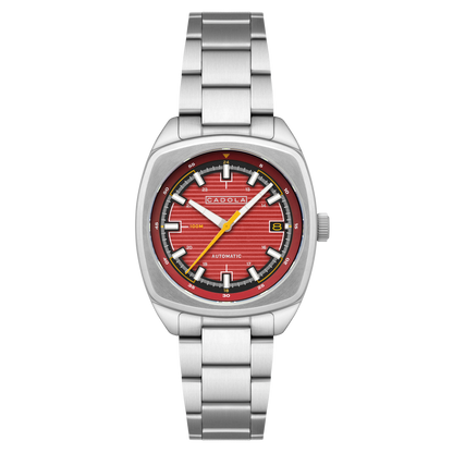 Cadola Men's 38mm Buxton Automatic Stainless Steel Bracelet Watch