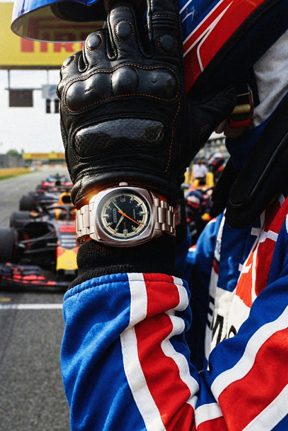 Cadola Men's 38mm Buxton Automatic Stainless Steel Bracelet Watch