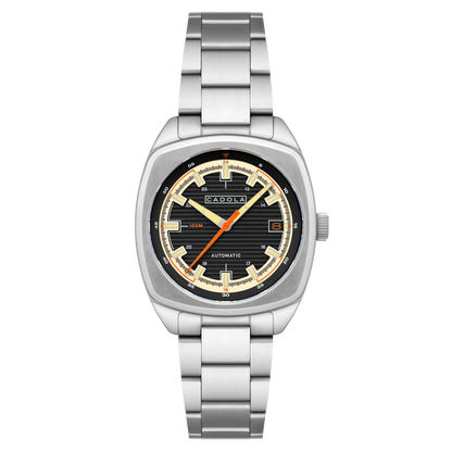 Cadola Men's 38mm Buxton Automatic Stainless Steel Bracelet Watch