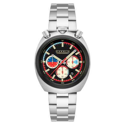 Cadola Men's 42mm Testa Di Toro Quartz Chronograph Bracelet Watch